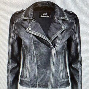 Women's Biker Leather Jacket by Jild
